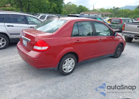 2010 Nissan Versa 1.8S from USA, damaged, VIN 3N1BC1AP4AL382784